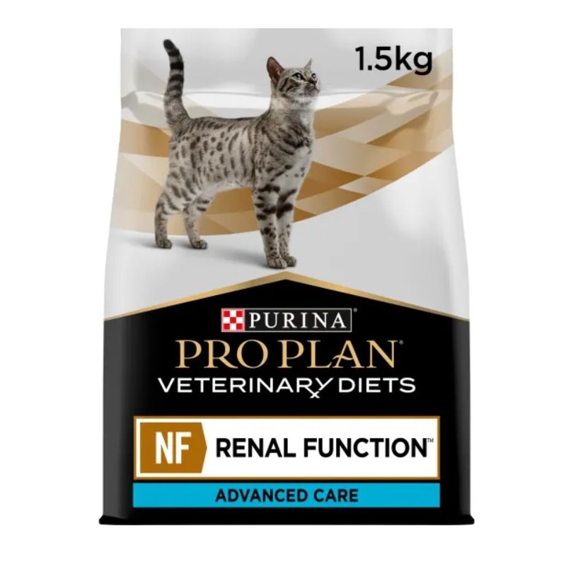 Pro Plan Veterinary Diets NF Advanced Care — თირკმლის მხარდამჭერი საკვები კატებისთვის(რენალი) 1.5 კგ