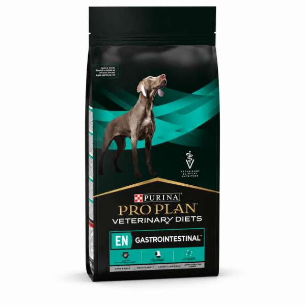 Pro Plan Veterinary Diets EN Gastrointestinal — ყველა ჯიშის ძაღლების სრულფასოვანი დიეტური მშრალი საკვები, 12 კგ