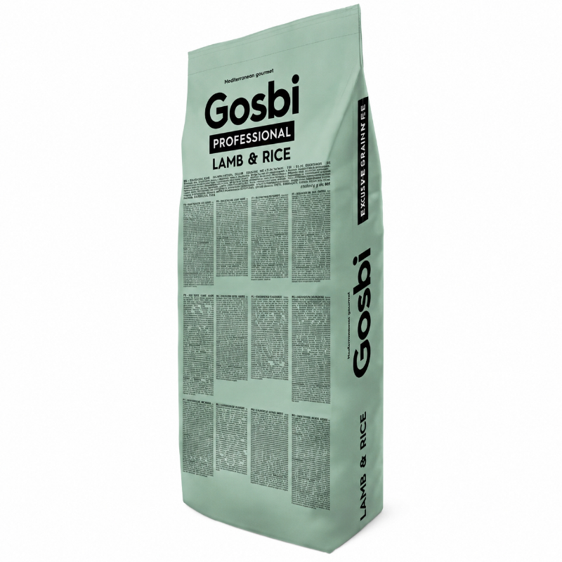 Gosbi Professional Exclusive Lamb & Rice Mini — მინი ჯიშების ძაღლების მშრალი საკვები ბატკნითა და ბრინჯით, 18 კგ